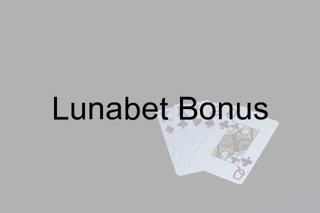 Lunabet bonus